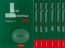 Image for Acta Numerica 7 Volume Paperback Set, Volumes 11-17