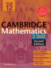 Image for Cambridge 2 Unit Mathematics Year 12 Colour Version with Student CD-Rom