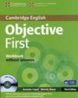 Image for Objective first: Workbook without answers