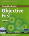 Image for Objective First Workbook with Answers with Audio CD