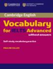 Image for Cambridge Vocabulary for IELTS Advanced Band 6.5+ without Answers