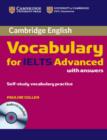 Image for Cambridge vocabulary for IELTS advanced with answers  : self-study vocabulary practice