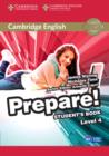 Image for Cambridge English prepare!Level 4,: Student&#39;s book