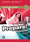 Image for Cambridge English Prepare! Level 4 Workbook with Audio