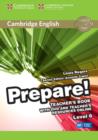 Image for Cambridge English Prepare! Level 6 Teacher&#39;s Book with DVD and Teacher&#39;s Resources Online