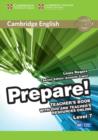 Image for Cambridge English Prepare! Level 7 Teacher&#39;s Book with DVD and Teacher&#39;s Resources Online