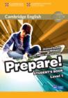 Image for Cambridge English prepare!Level 1,: Student&#39;s book