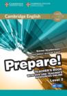 Image for Cambridge English Prepare! Level 2 Teacher&#39;s Book with DVD and Teacher&#39;s Resources Online