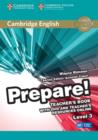 Image for Cambridge English Prepare! Level 3 Teacher&#39;s Book with DVD and Teacher&#39;s Resources Online
