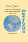 Image for Women, property, and Confucian reaction in Sung and Yan China (960-1368)