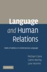 Image for Language and Human Relations