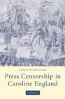 Image for Press Censorship in Caroline England
