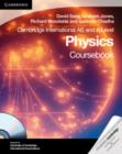 Image for Cambridge International AS Level and A Level Physics Coursebook with CD-ROM