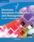 Image for Electronic document preparation and management for CSEC examinations coursebook