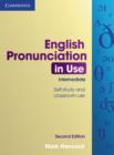 Image for English Pronunciation in Use Intermediate with Answers, Audio CDs (4) and CD-ROM