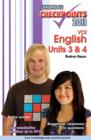 Image for Cambridge Checkpoints VCE English Units 3&amp;4 2011