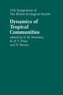 Image for Dynamics of Tropical Communities