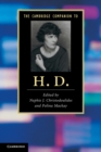 Image for The Cambridge Companion to H. D.