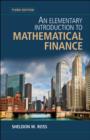 Image for An Elementary Introduction to Mathematical Finance