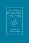 Image for The Cambridge Descartes lexicon