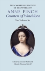 Image for The Cambridge Edition of the Works of Anne Finch, Countess of Winchilsea 2 Volume Hardback Set