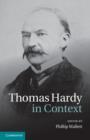 Image for Thomas Hardy in Context
