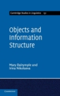 Image for Objects and Information Structure