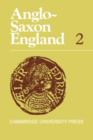 Image for Anglo-Saxon England: Volume 2