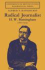 Image for Radical Journalist : H. W. Massingham (1860-1924)