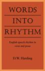 Image for Words into Rhythm