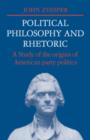 Image for Political Philosophy and Rhetoric