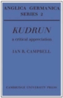Image for Kudrun: A Critical Appreciation