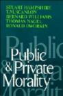 Image for Public and Private Morality