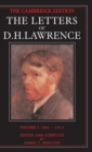 Image for The Letters of D. H. Lawrence: Volume 1, September 1901-May 1913