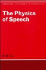 Image for The Physics of Speech