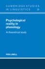 Image for Psychological Reality in Phonology