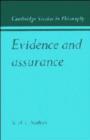 Image for Evidence and Assurance