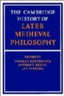 Image for The Cambridge History of Later Medieval Philosophy