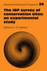 Image for The IBP Survey of Conservation Sites: An Experimental Study