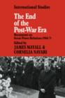 Image for The End of the Post-War Era : Documents on Great-Power Relations 1968-1975