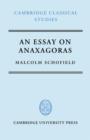 Image for An Essay on Anaxagoras