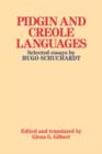 Image for Pidgin and Creole Languages : Selected essays by Hugo Schuchardt