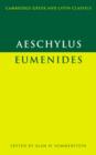 Image for Aeschylus: Eumenides