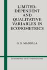 Image for Limited-Dependent and Qualitative Variables in Econometrics