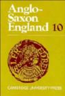 Image for Anglo-Saxon England : v.10