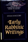Image for Early Rabbinic Writings