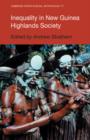 Image for Inequality in New Guinea Highlands Societies