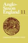 Image for Anglo-Saxon England: Volume 11