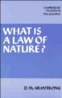 Image for What is a Law of Nature?