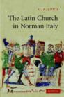Image for The Latin Church in Norman Italy